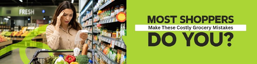 Grocery shopping mistakes that make shoppers waste money